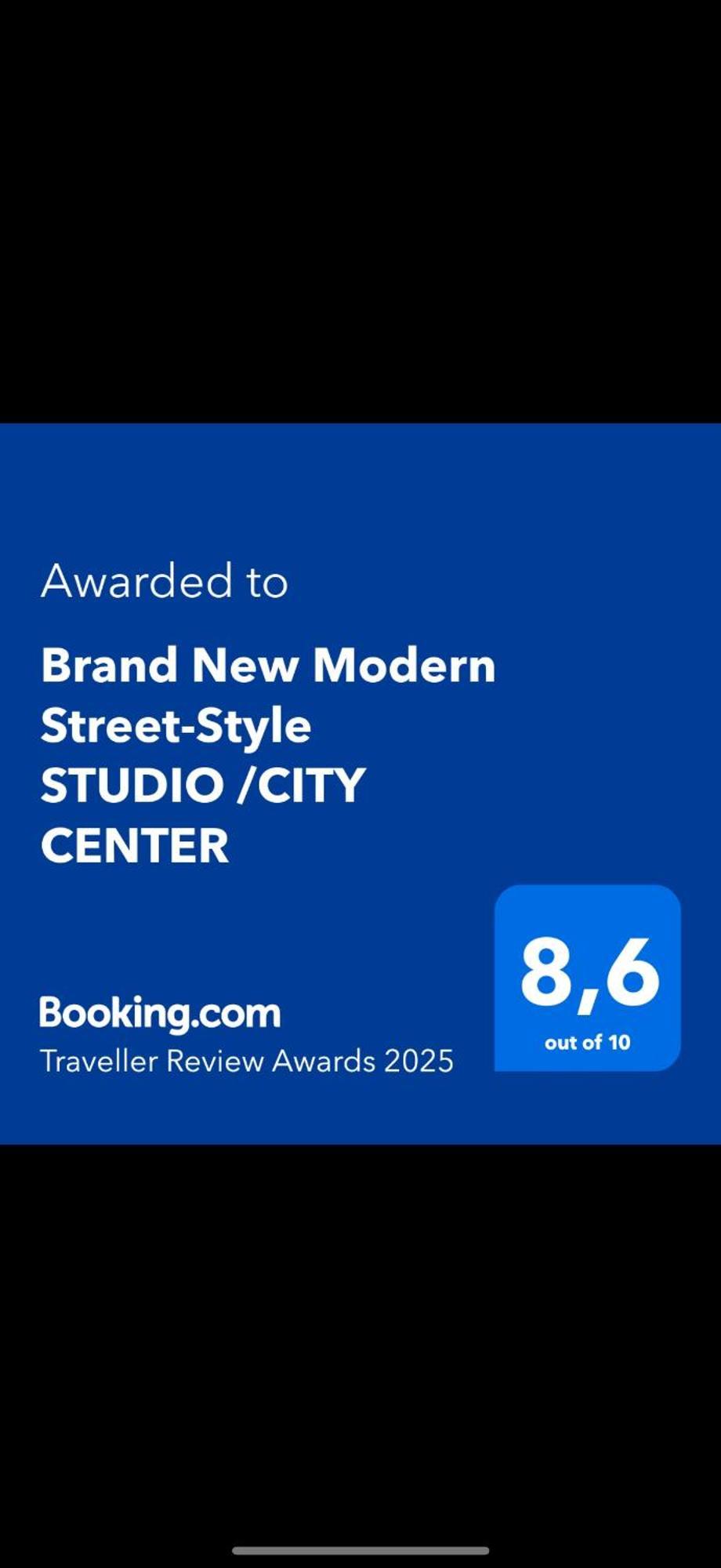 Brand New Modern Street-style /city Center Apartamento